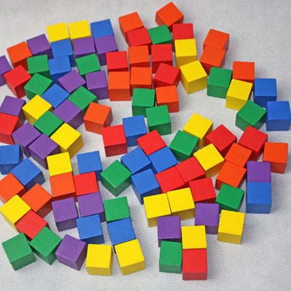 multi colored wooden blocks