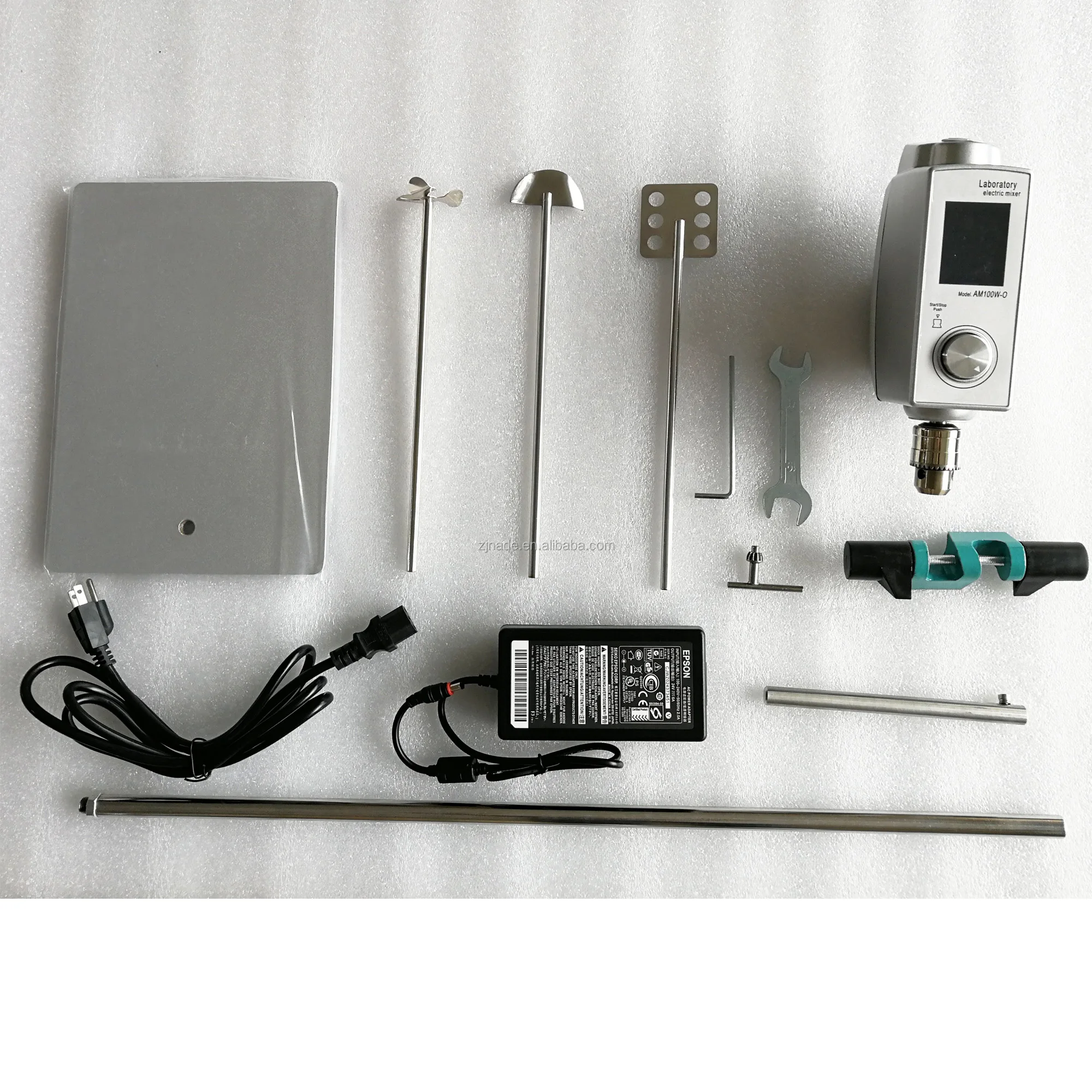 NADE 30L 30~2000rpm Strong Power Brushless Motor Overhead Stirrer Lab Mixer AM200W-O