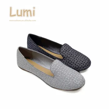 Shiny Ladies Fancy Slip On Loafers For 