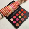 Private label customized makeup 15 color wet powder eyeshadow palette