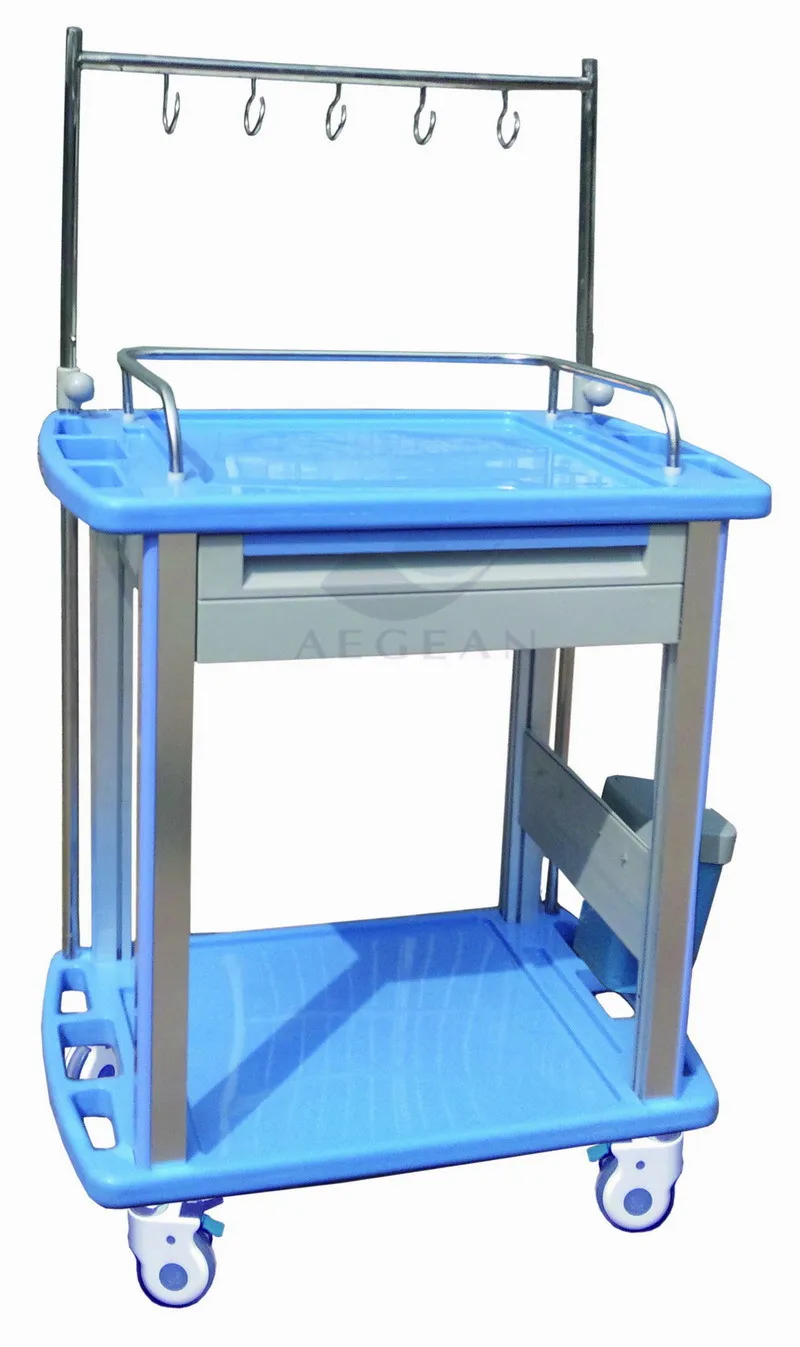 Agit002a3 Stainless Steel Height Adjustable Iv Treatment Frame Medical Equipment Trolley Buy