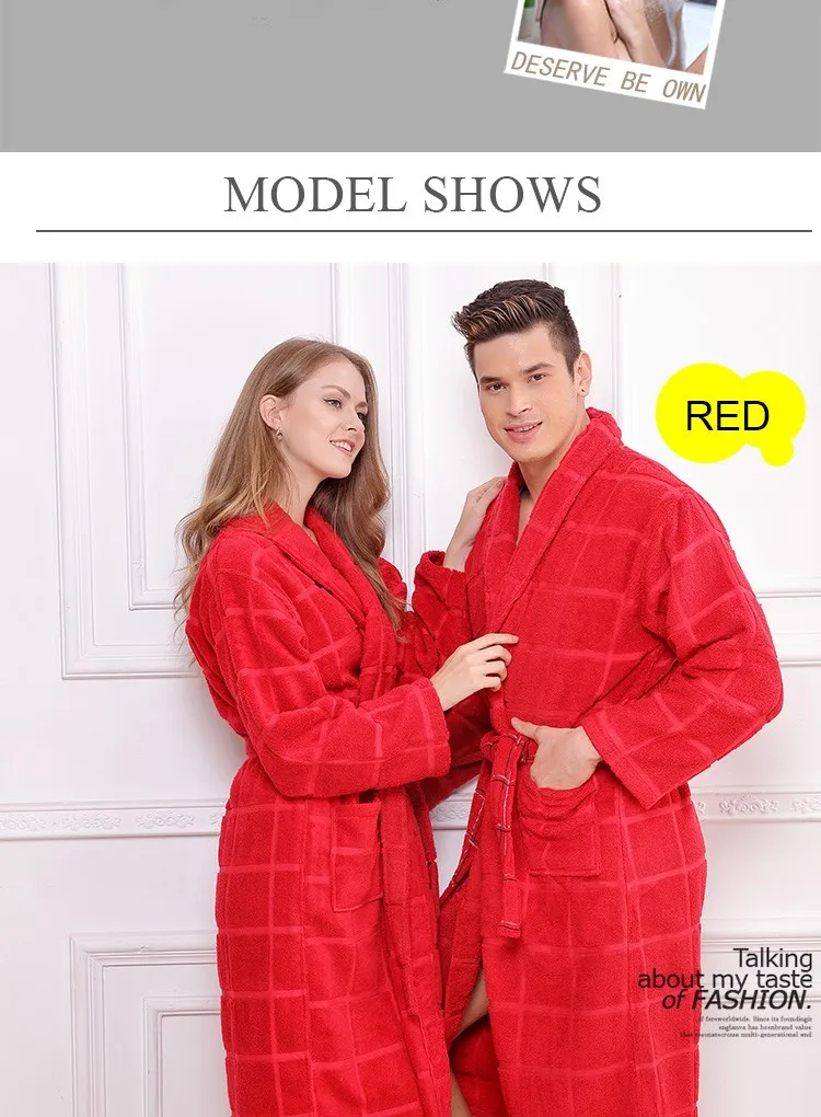 Couple Bathrobe Cotton Red And Blue Price in Pakistan - View Latest  Collection of Bathrobes