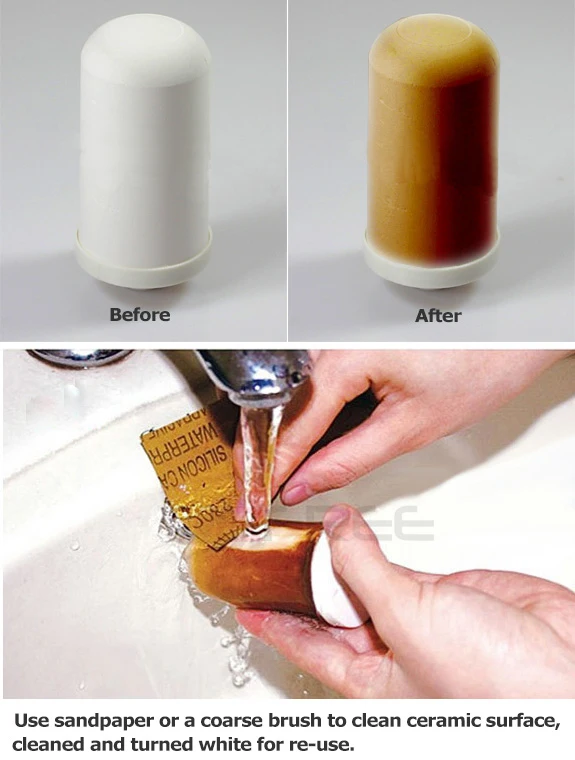 Home Ceramic Cartridge Faucet Water Filter / Tap Water Purifier