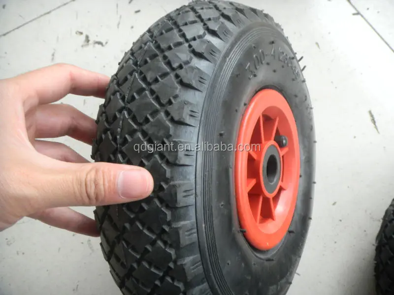 3.00-4 air rubber tire and rim