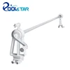 Plastic one-person manual aboveground wooden pool screwed solar cover reels ,swimming pool equipment accessories