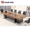 Latest Office Counter 10 Person Rectangular Conference Table Meeting Room Table