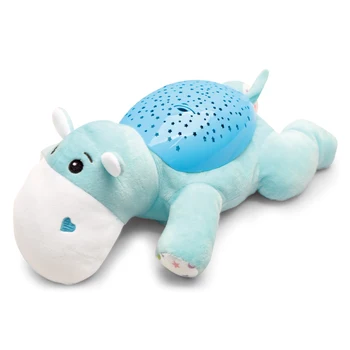 blue hippo plush toy