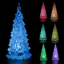 hot sale new year Colorful Mini Changing LED Night light Lamp Decoration Mini Xmas Gift For Kids home decoration