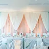 Wedding Arch Stage Backdrop Curtain For Rainbow Party Decoration