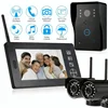 2.4G wireless video door phone intercom with camera