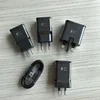 UL Certificate Amazon US wall Adapter for Samsung Charger for galaxy S8 edge S9 S10 edge note 7 with type c cable