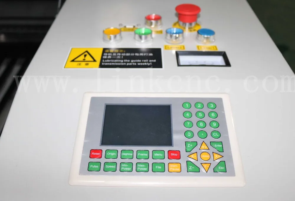 High speed CO2 CNC laser cutting machine for thin metal acrylic wood , laser engraving machine 1390