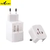 Travelsky Hot selling 3 in 1 travel plugs international all in one adapter set