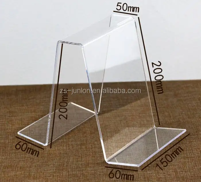 Custom Clear Book Display Stand Acrylic Display Rack Buy Book Display