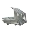 zinc coating black steel ball joint hanrail post stanchions