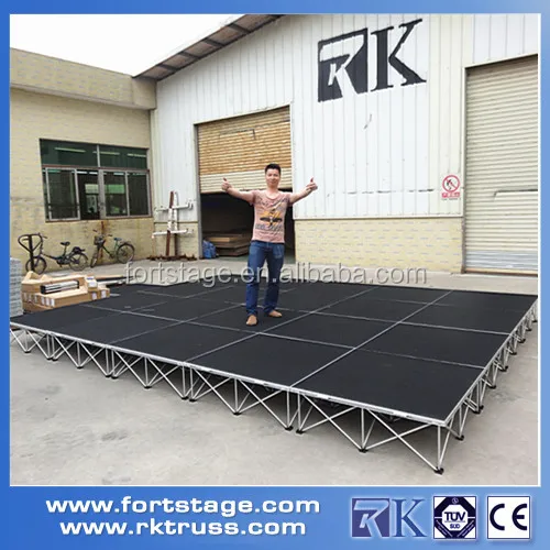 Euro/ Us Stage Systems Collapsible Stage,Riser Stage Portable Stage ...