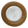 Stocked Wholesales 13inch Fashionable Tableware Glass Charger Plates