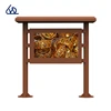 55 inch outdoor LCD touch screen android TV display wireless USB input wifi advertising equipment digital signage