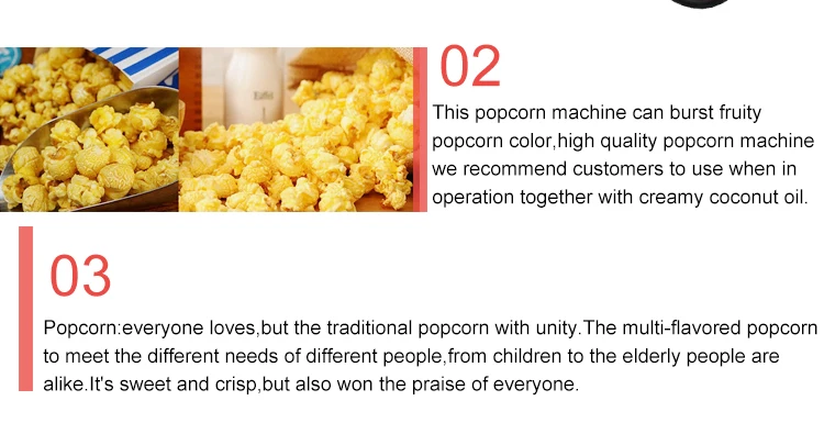  Good Price 8 Oz Non-stick Old Fashioned Snack Making China Automatic Electric Hot Air Commercial Popcorn Machine With Cart