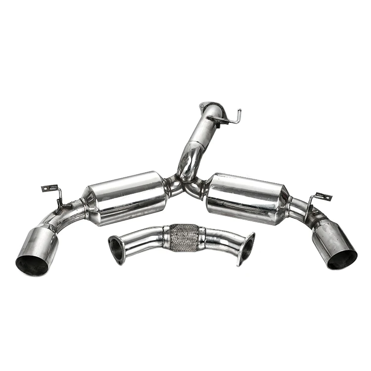 01-06 Jeep Wrangler 2.5/" Exhaust Kit Stainless Muffler