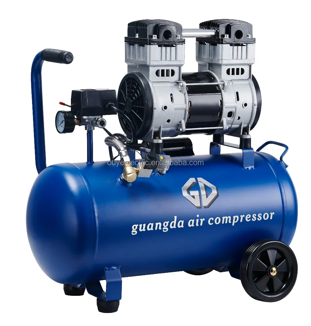 Gdg50 50l 1500w 1.5kw Oil Free Air Compressor - Buy Oil Free Air ...