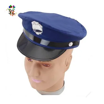 Novelty Police Cop Party Costume Policeman Hats With Plastic Badge Hpc ...