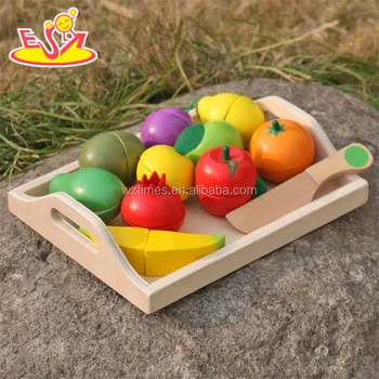 wooden cutting fruit