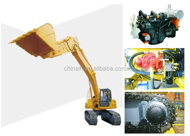 Earthmoving Excavator 21ton Hydraulic Crawler Excavator China 0.9m3