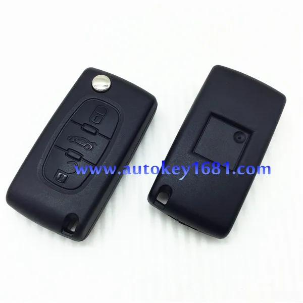 Car Keys For Peugeot 307 3button Remote Control 433mhz With Electric ... Car Keys For Peugeot 307 3button Remote Control 433mhz With Electric ...