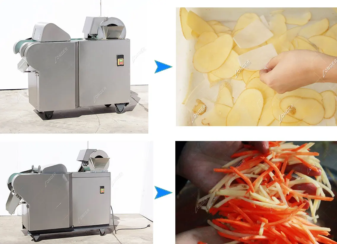 Electric Onion Slicer Potato Chopper Dicer Cabbage Cutting Machine