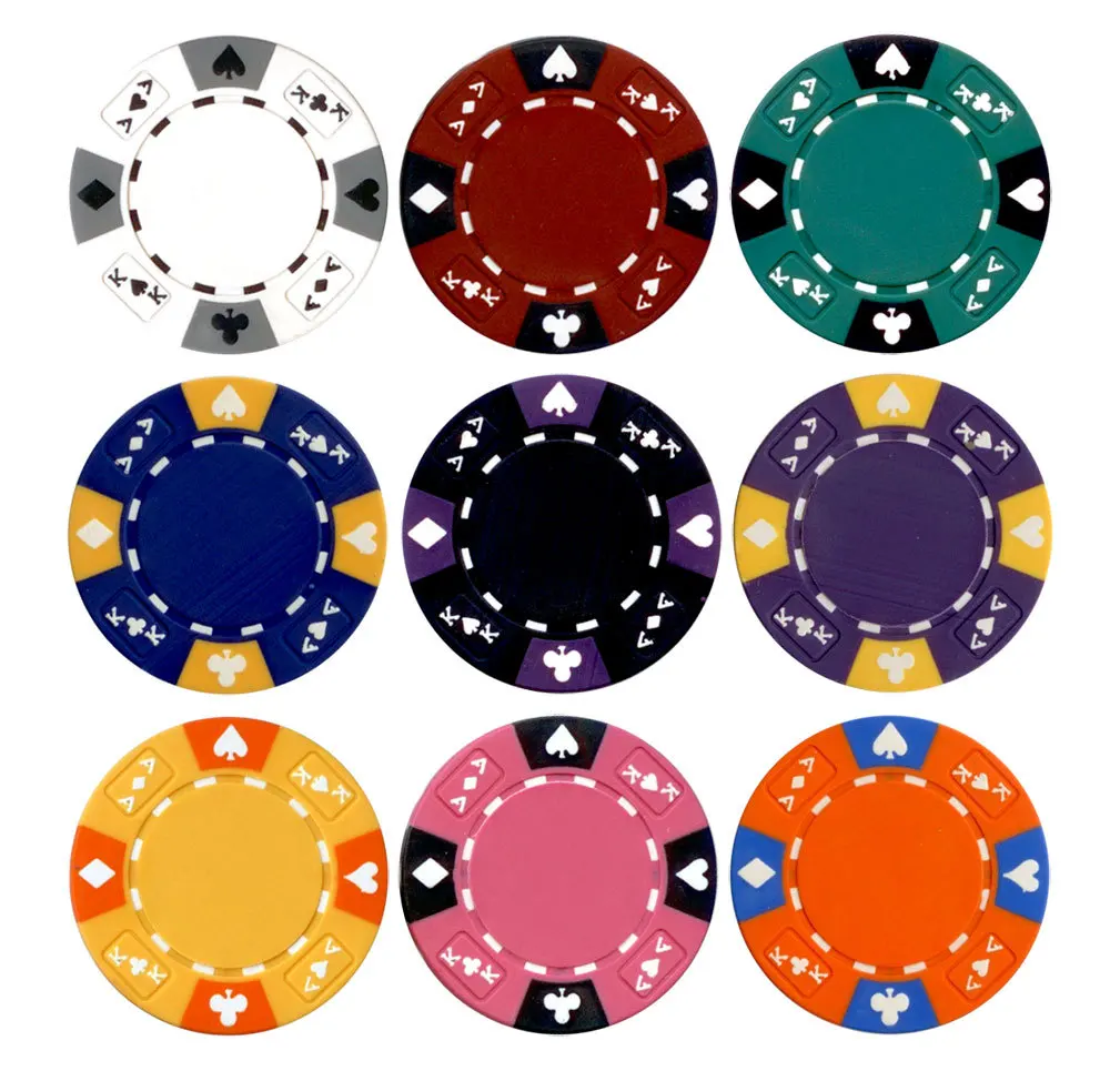 Top Grade 14gram Clay Custom Printing Flat Poker Chips - Buy Custom