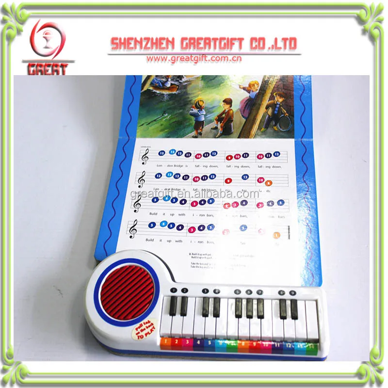 Piano Book Book With Electronic Piano Picture Book With Sound Module