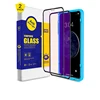 SmartDevil one plus full coverage protector screen glass protective film black protective film for one plus 6 tempered glass