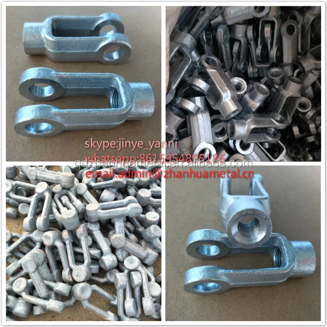 Galvanized Clevis Rod End /clevis Yoke With Pin Buy Clevis Yoke,Clevis Yoke With Pin