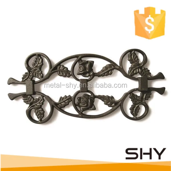 decorative wrought iron railing parts, View wrought iron railing parts