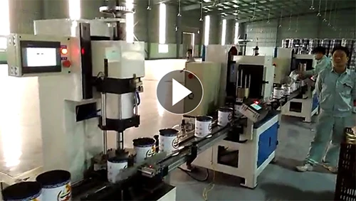 Can making machine. Can making machine
