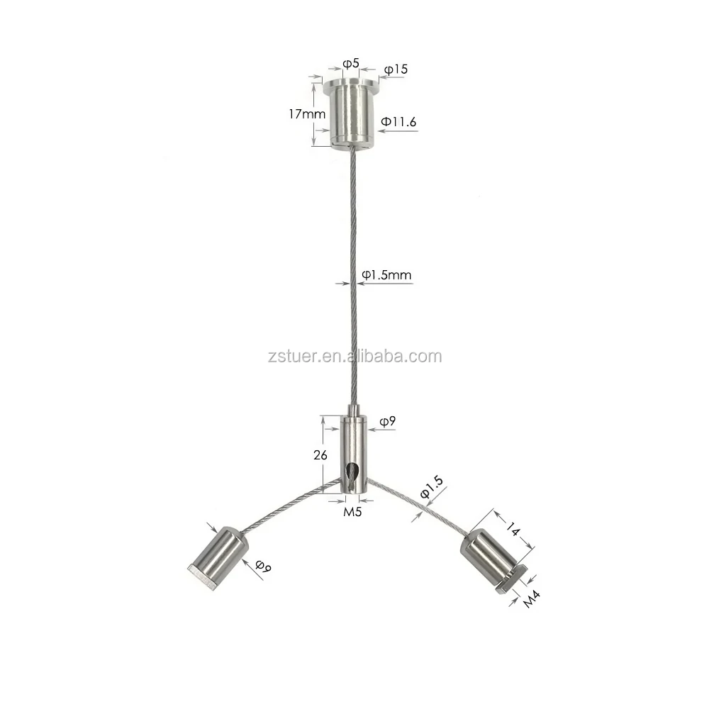 Wholesale Precision Stainless Steel Hanging Wire Suspension Kit Buy