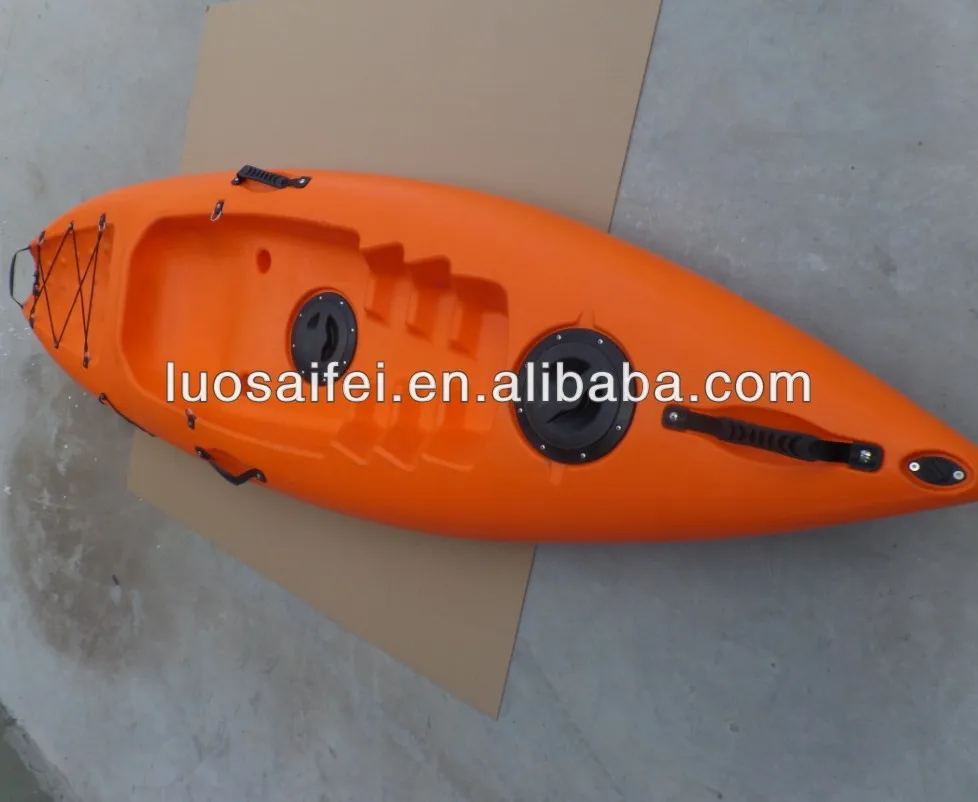 Mini Plastic Kayak Sit On Top Canoe Kayak Single Kayak Lldpe For Sale