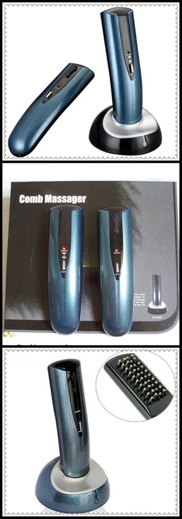 High Quality Hair Care Laser Comb with Hair Restoration Comb Kit