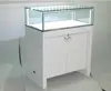 LED Light Strip Glass Display Cabinet Showcase with Opening door
