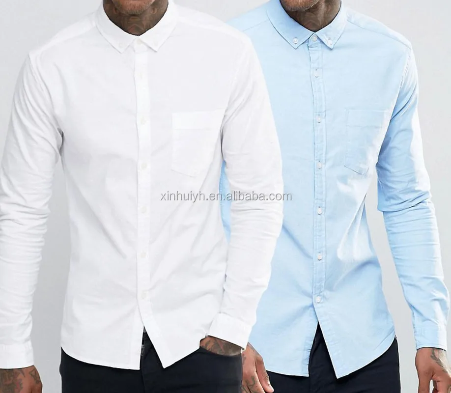 skinny fit long sleeve shirts