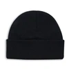 High Quality Colorful 100% Acrylic Custom Logo Ladies Men Plain cuff beanie name cap sports team with ball winter hat