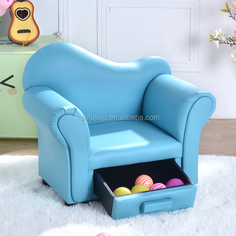 Kids Armrest Chair With Drawer Wholesale Furniture For Sofa Living Room