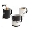 350 ml on off part hot color-changing magic ceramic coffee mug