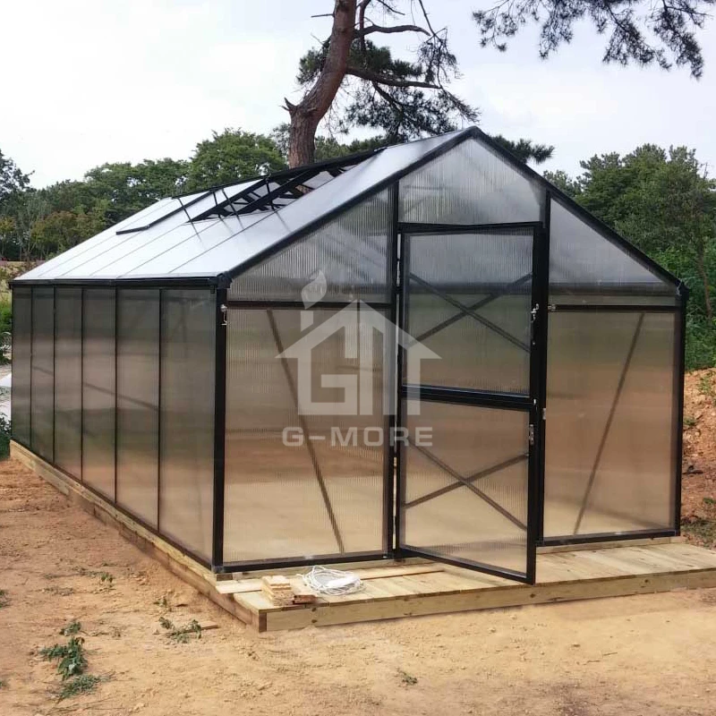 
Grange Series Professional Extra Heavy Duty Easy DIY 4 Seasons Aluminium 10mm polycarbonate Extendable Hobby Garden Greenhouse 