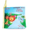cute kid animal tails cloth book baby toy cloth educational kid toys