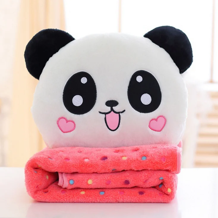 panda plush blanket