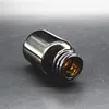 Amber vial glass bottle tablet wide mouth glass container liquid medical bottle