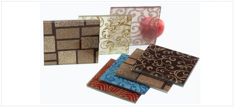 12.38mm color pvb tempered laminated glass from guangzhou glass manufaturter