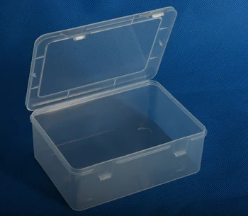 small boxes with clear lids